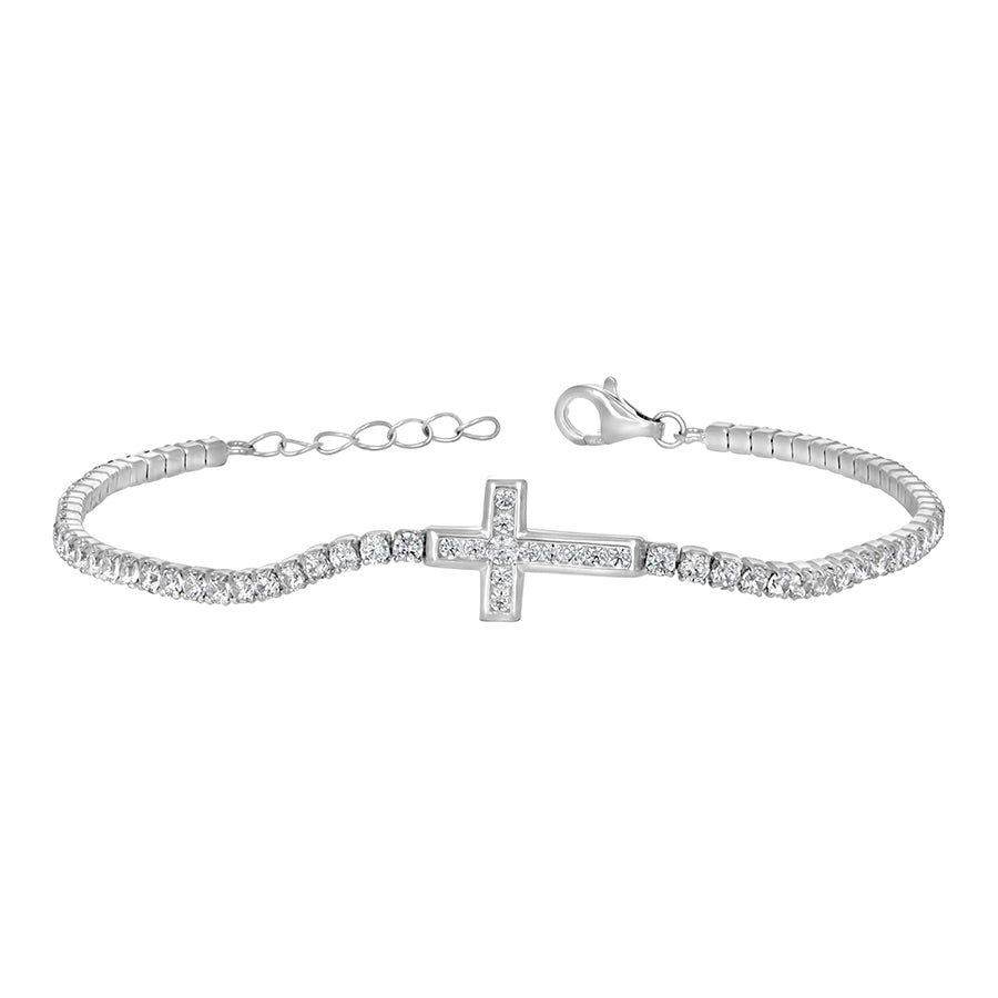 925 Fancy Cz Bracelet