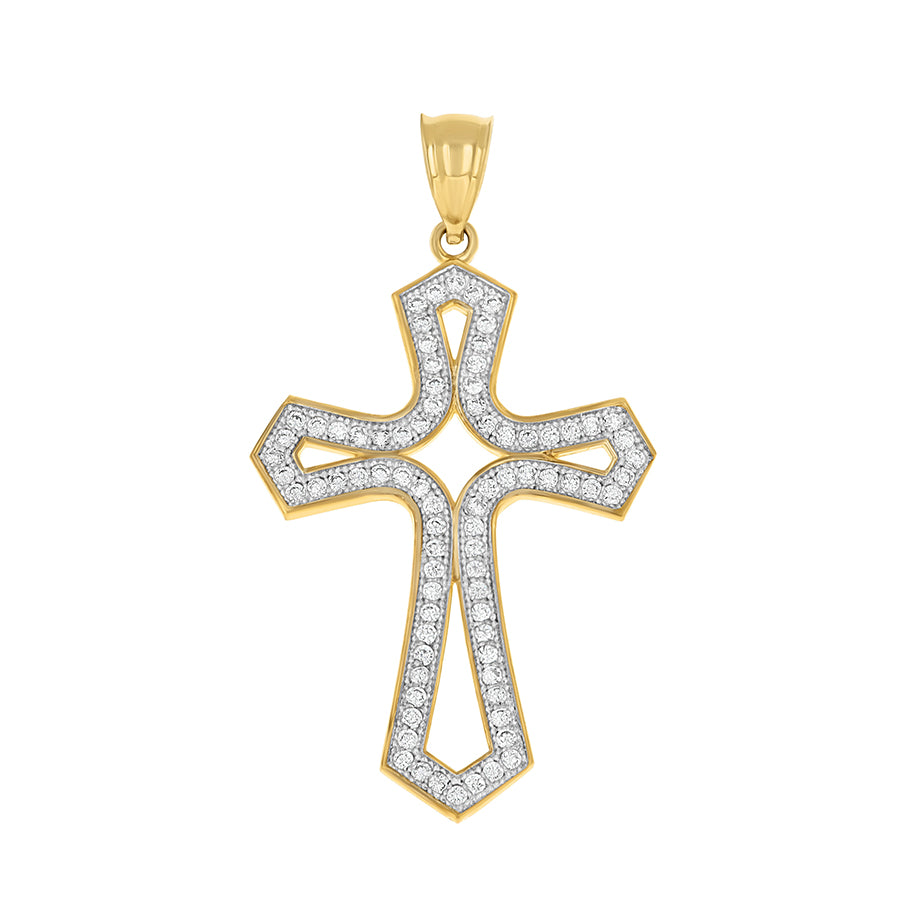 10Kt Cz Charm