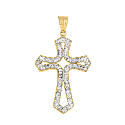 10Kt Cz Charm