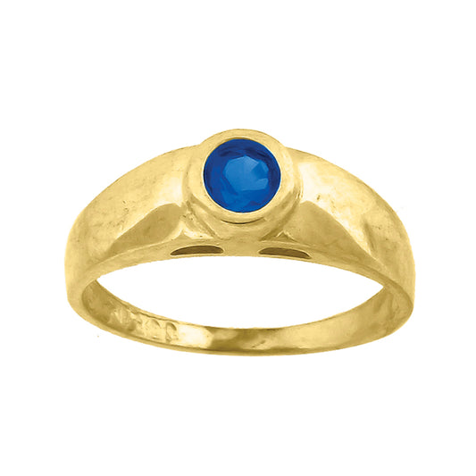 10Kt Gold Cz Ring