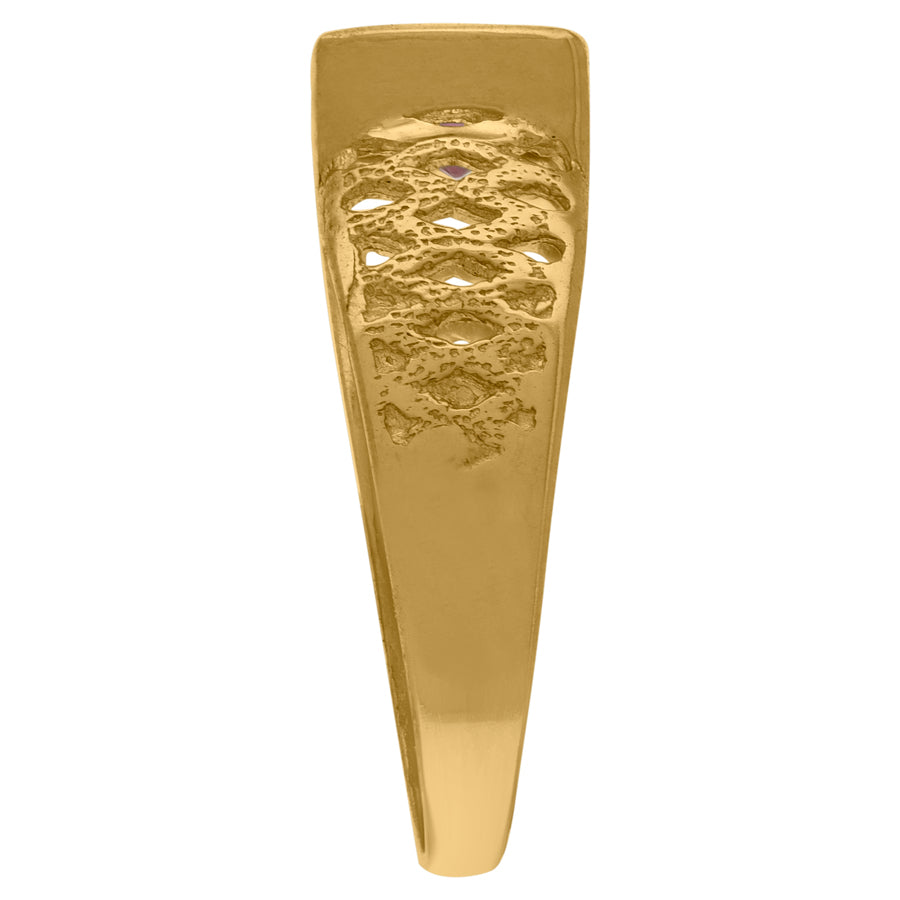 10Kt Gold Cz Baby Ring