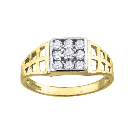 10Kt Cz Ring