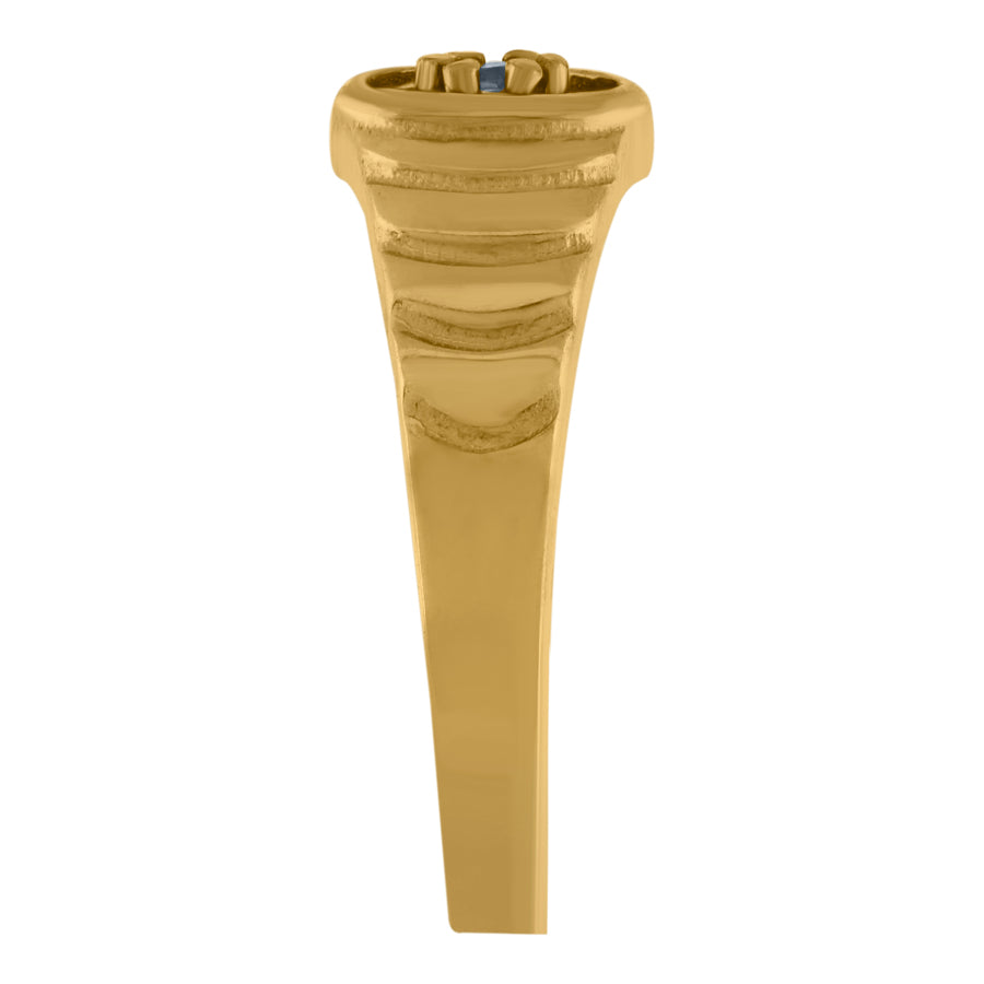 10Kt Gold Cz Ring