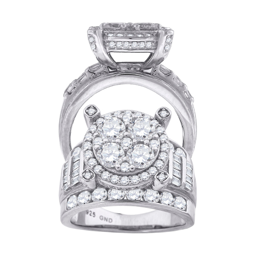 925 Sterling Silver Cz Ring