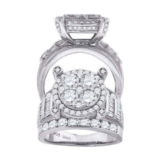 925 Sterling Silver Cz Ring