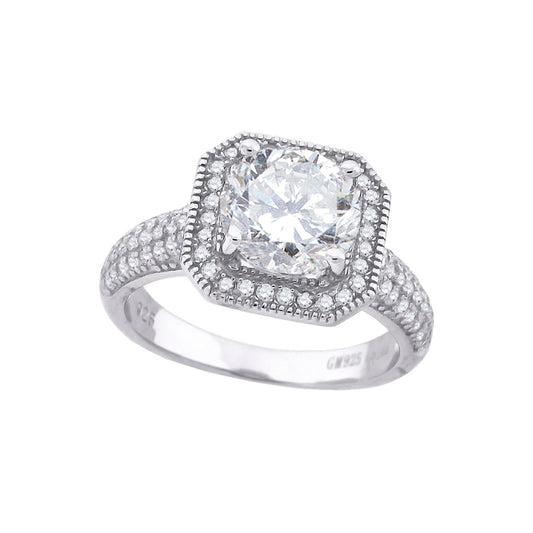 925-Cz Fashion Ring