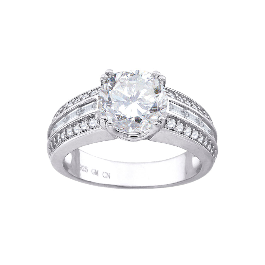 925-Cz Fashion Ring