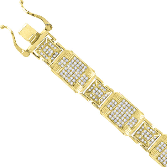 925-Micro-Pv Mens Bracelet