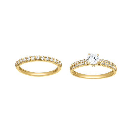 10Kt Gold Bridal Ring