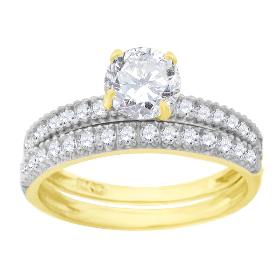 10Kt Gold Bridal Ring