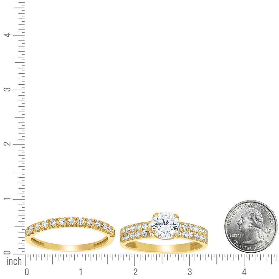 10K-Gold Bridal Ring