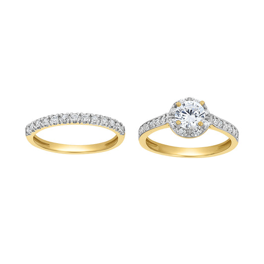 10K-Gold Bridal Ring