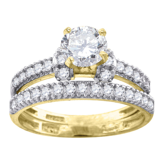 10K-Gold Bridal Ring