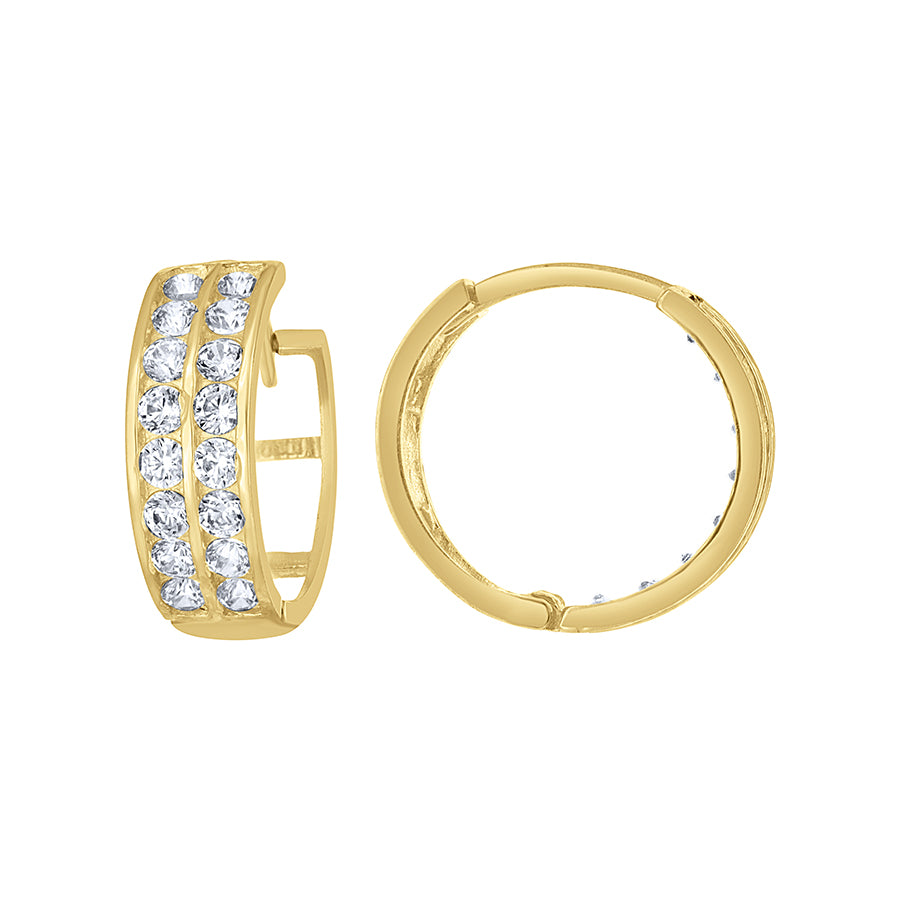 10Kt Gold Hoop Earrings