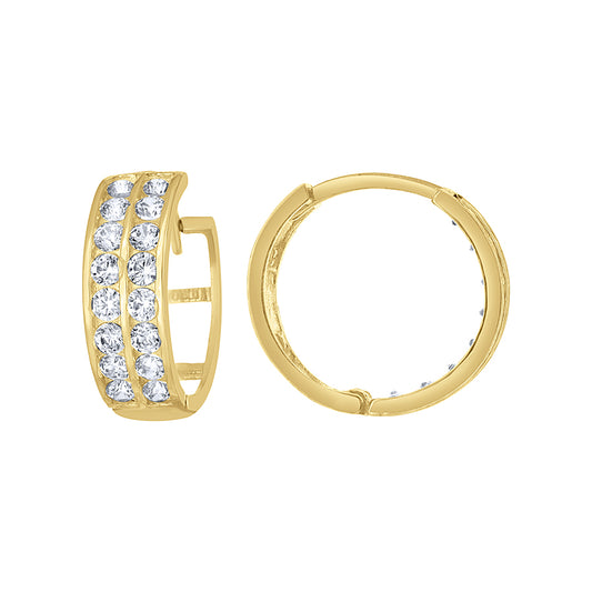 10Kt Gold Hoop Earrings