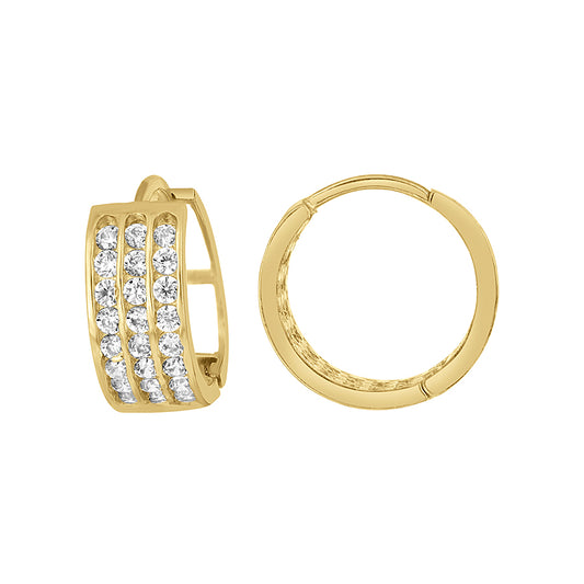 10Kt Gold Hoop Earrings