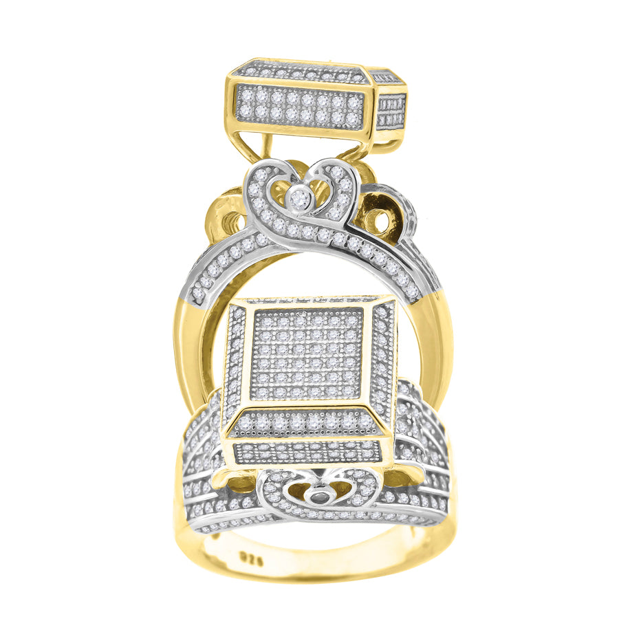 925 Fancy CZ Ring