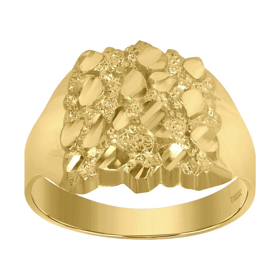 10Kt Gold Nugget Ring