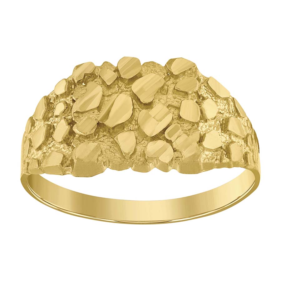 10Kt Gold Nugget Ring