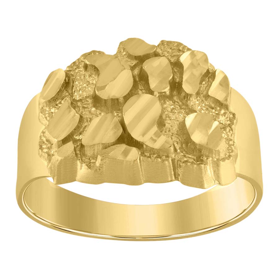 10Kt Gold Nugget Ring