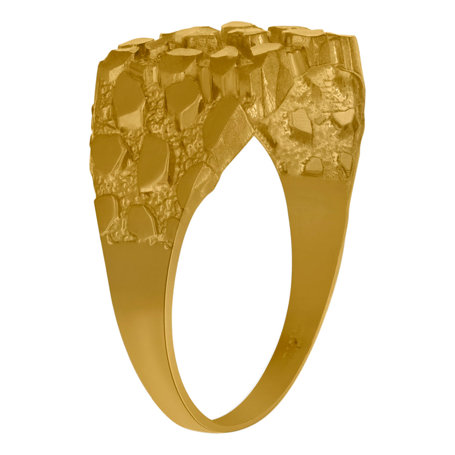 10Kt Gold Nugget Ring