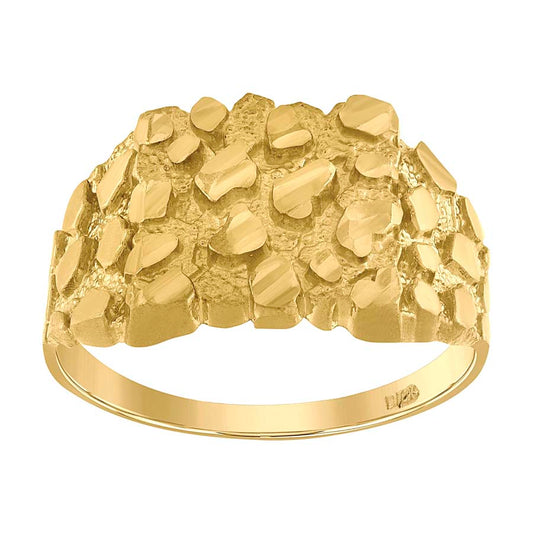 10Kt Gold Nugget Ring