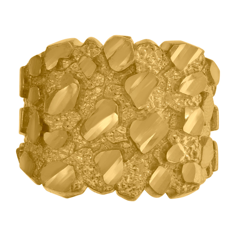 10Kt Gold Nugget Ring