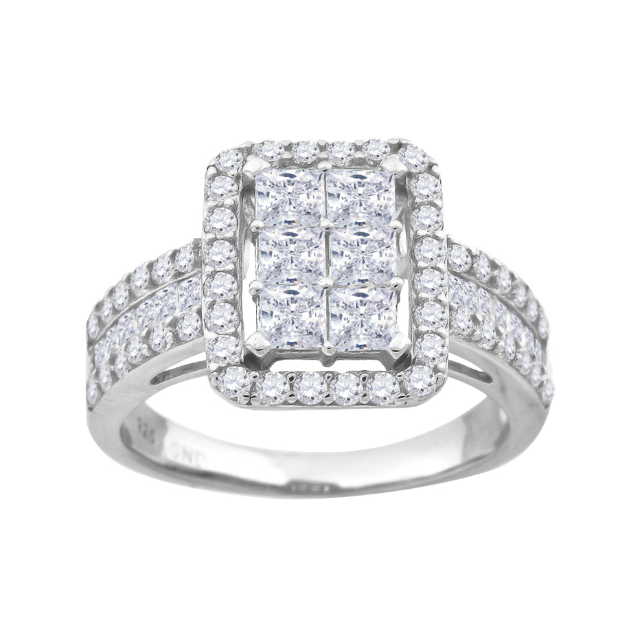 925 Fancy Cz Ring