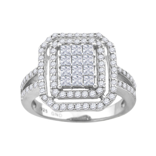 925 Fancy Cz Ring