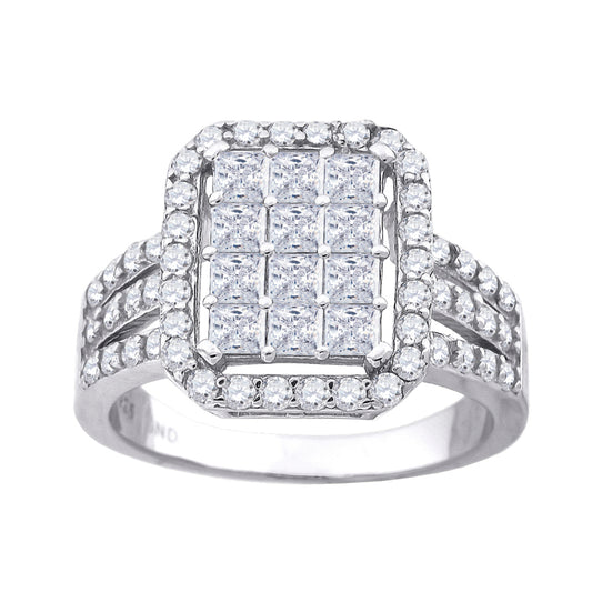 925 Fancy Cz Ring