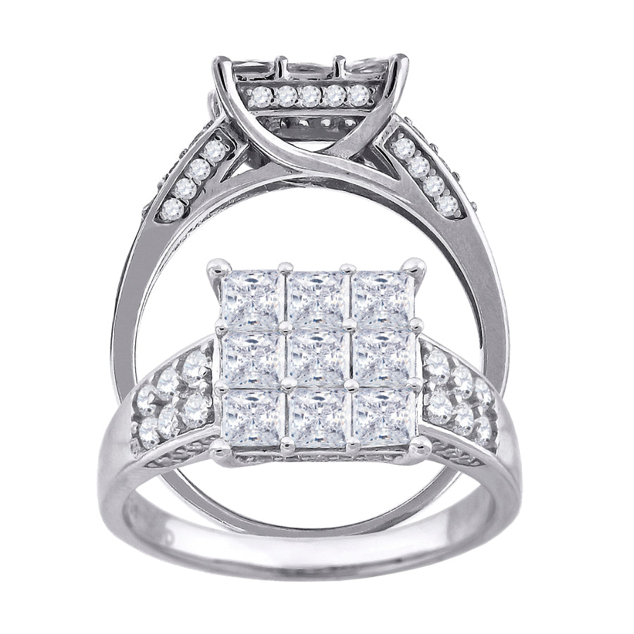 925 Fancy Cz Ring