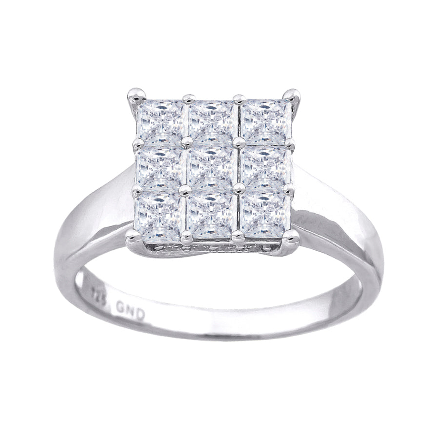 925 Fancy Cz Ring