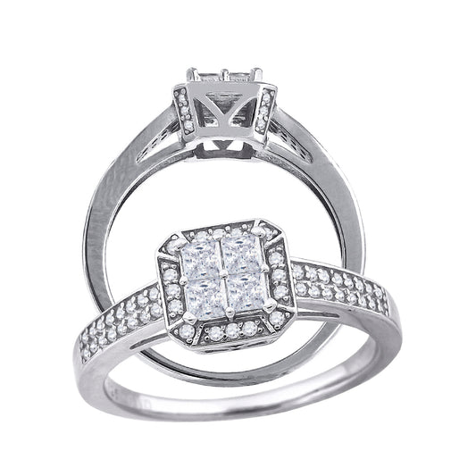 925 Fancy Cz Ring