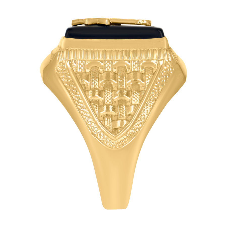 10Kt Gold Masonic Ring
