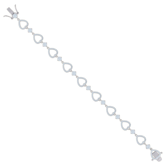 925-Cz Fashion Bracelet