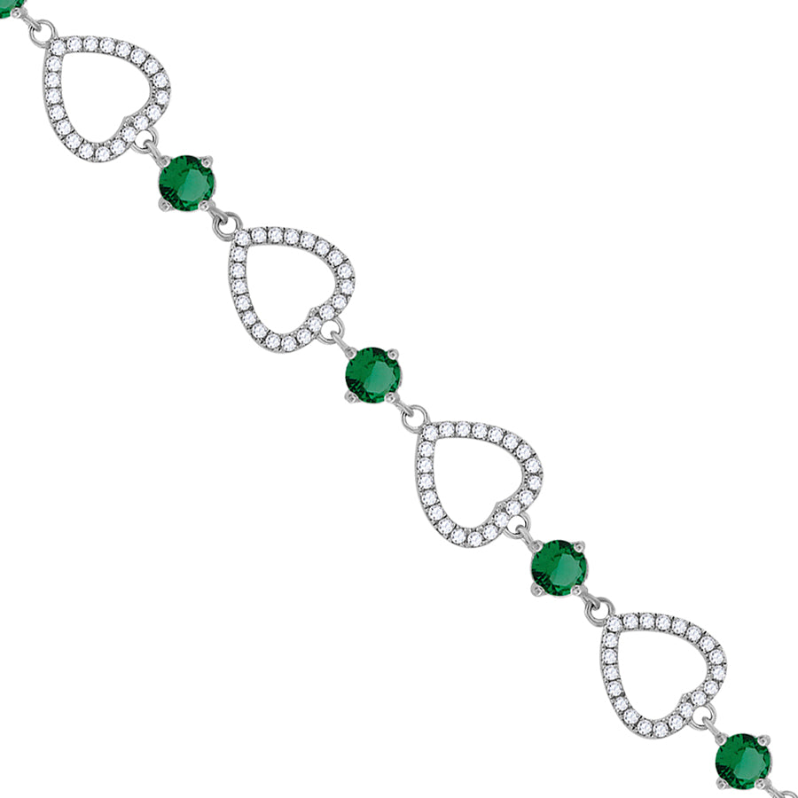 925-Cz Fashion Bracelet