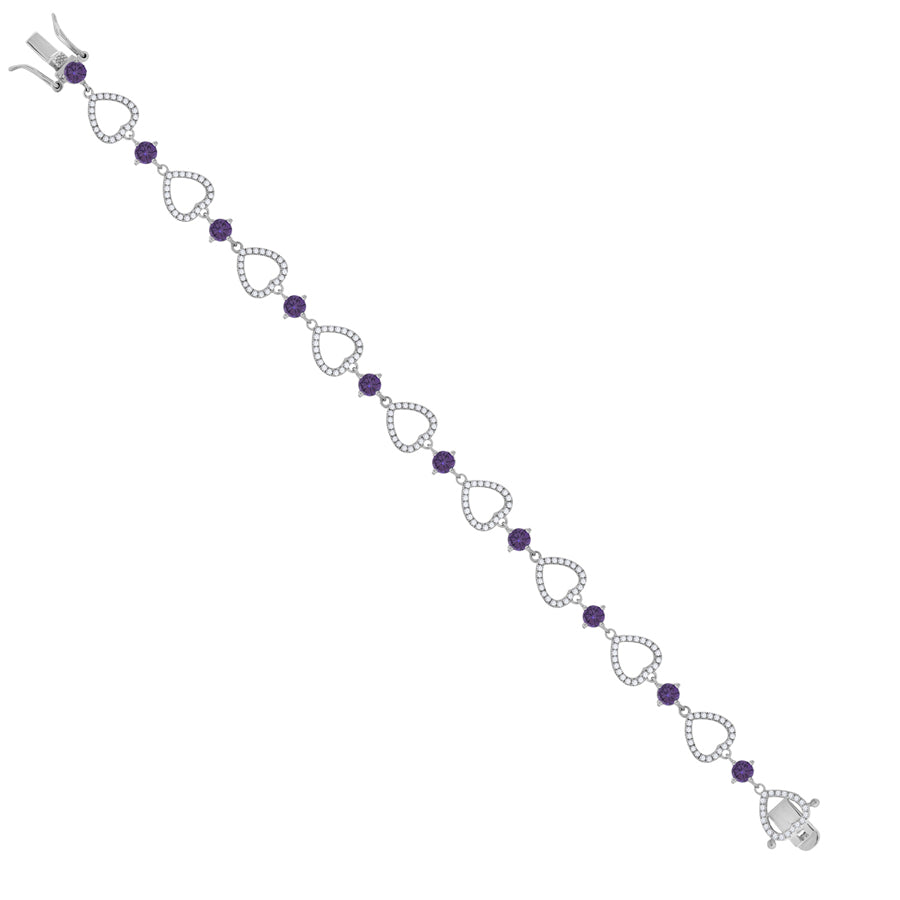 925-Cz Fashion Bracelet
