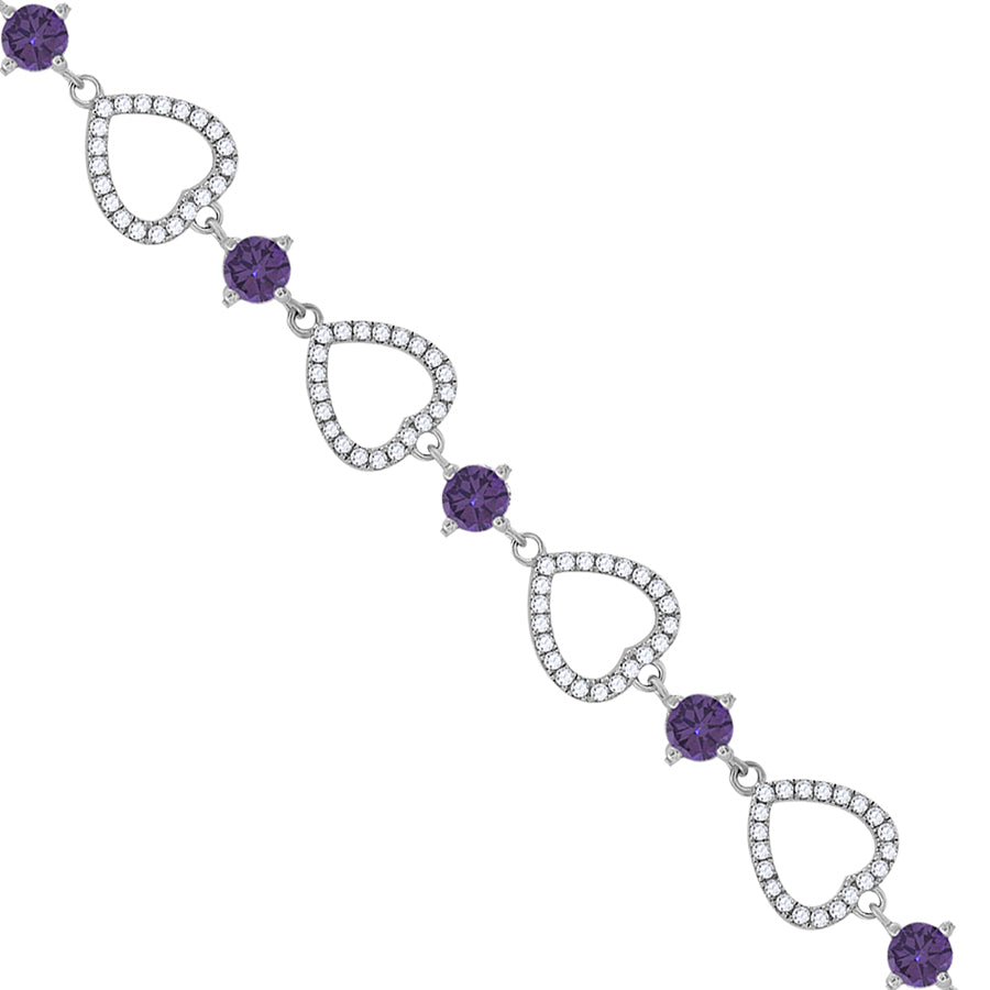925-Cz Fashion Bracelet