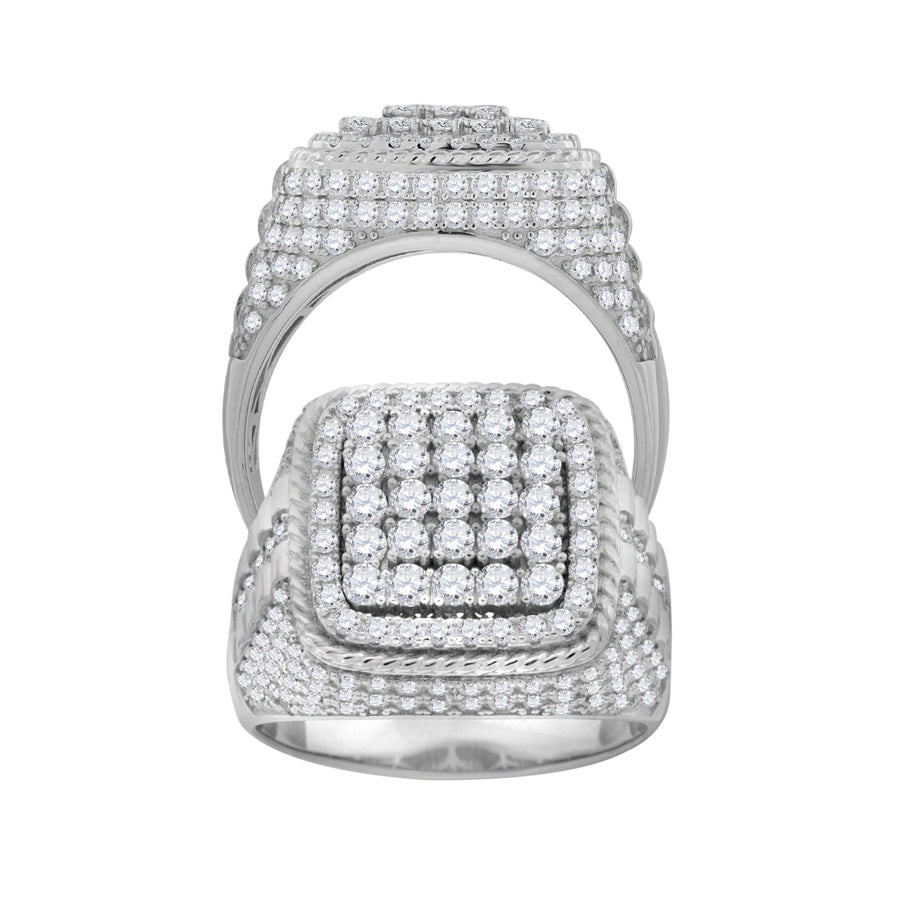 925 Sterling Silver Cz Ring