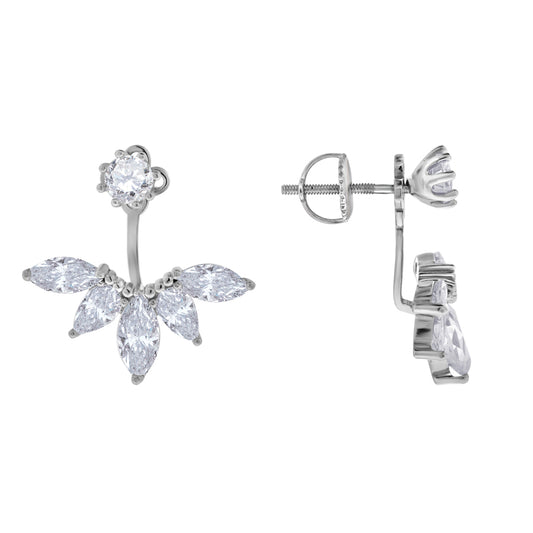 925-Cz Fancy Earring