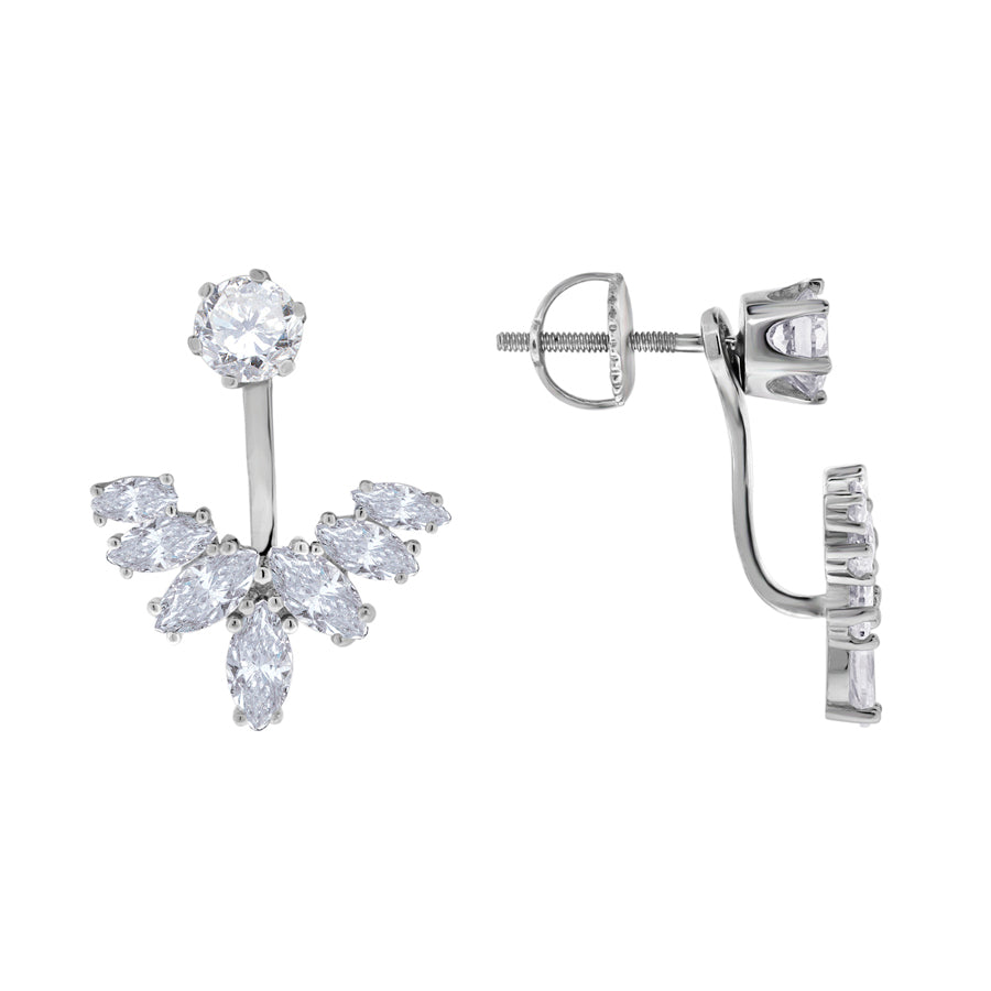 925-Cz Fancy Earring