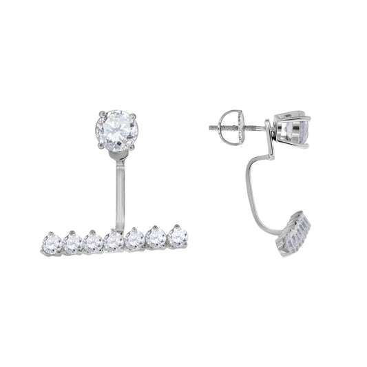 925-Cz Fancy Earring