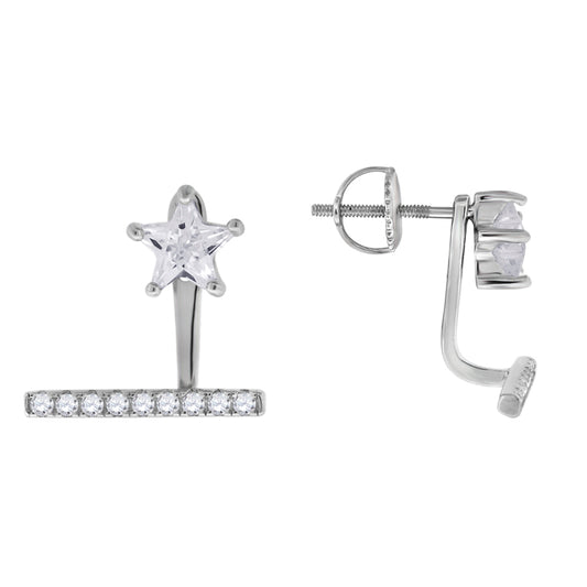 925-Cz Fancy Earring