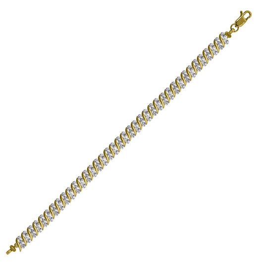 10K Gold Bracelet 7"
