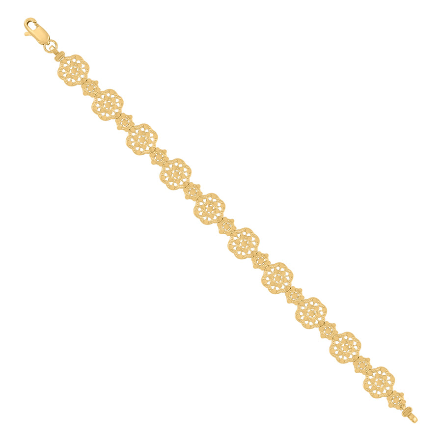 10Kt Gold Bracelet 8"