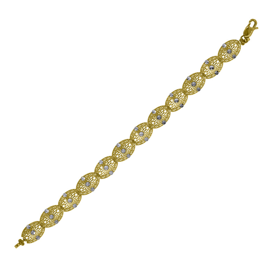 10Kt Gold Bracelet 7"