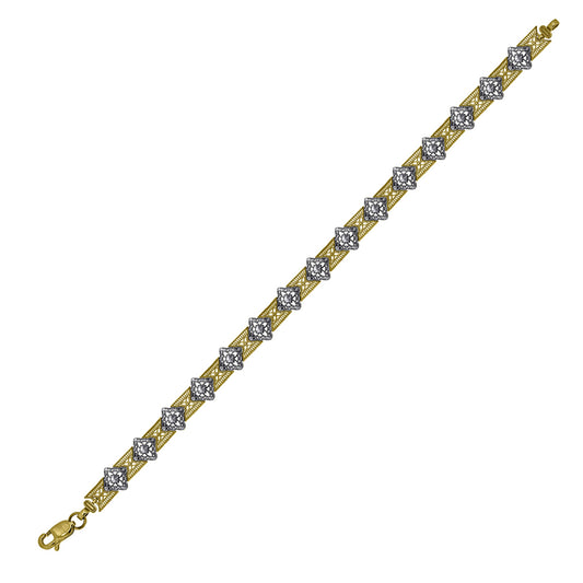 10Kt Gold Bracelet 8"