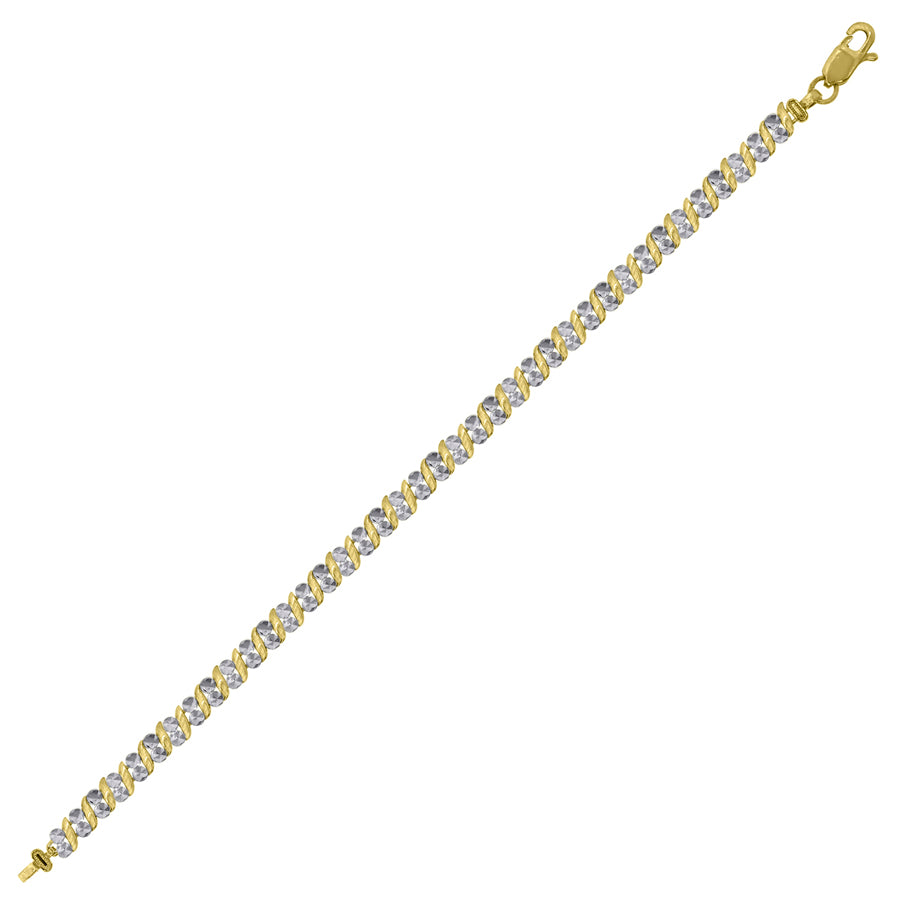 10K Gold Bracelet 7"
