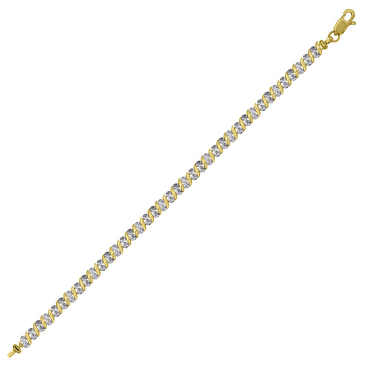 10K Gold Bracelet 7"