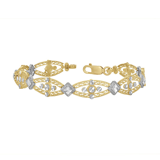 10Kt Gold"7"Bracelet